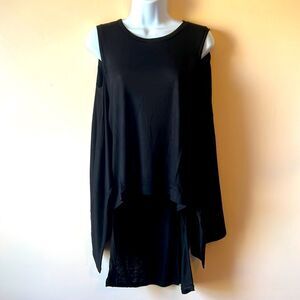 I Heart Maxi Two Way Hi Lo Cape Top Sz S